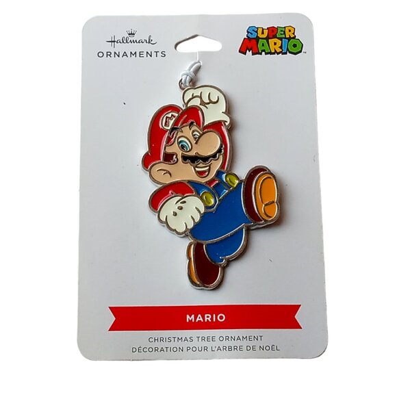 2022 Nintendo Hallmark Ornament, Super Mario Christmas Tree Decoration, NEW - Picture 3 of 5